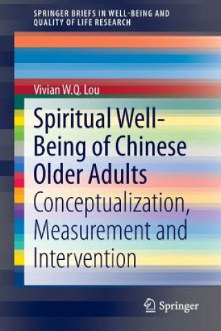 Könyv Spiritual Well-Being of Chinese Older Adults Vivian W. Q. Lou