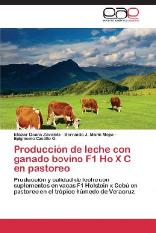 Książka Produccion de leche con ganado bovino F1 Ho X C en pastoreo Ocana Zavaleta Eliazar