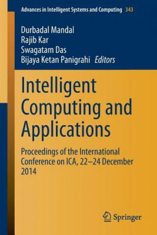 Kniha Intelligent Computing and Applications Durbadal Mandal