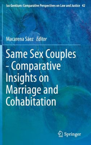 Kniha Same Sex Couples - Comparative Insights on Marriage and Cohabitation Macarena Sáez