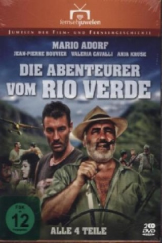 Videoclip Die Abenteurer vom Rio Verde - Der komplette Vierteiler, 2 DVDs Patrick Jamain