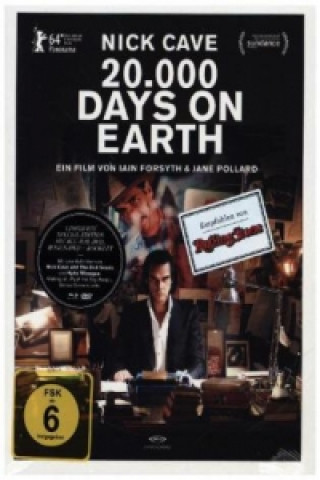 Video Nick Cave: 20.000 Days on Earth,  1 Blu-ray + 1 DVD + 1 Booklet (Limitierte Special Edition) Iain Forsyth