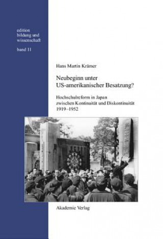 Książka Neubeginn unter US-amerikanischer Besatzung? Hans Martin Kramer