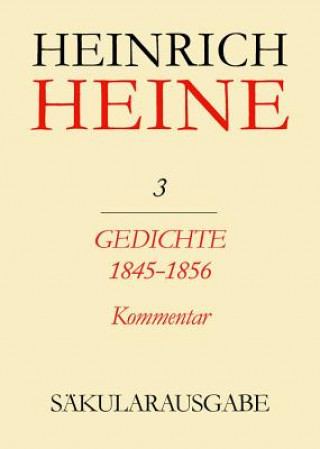 Livre Gedichte 1845-1856. Kommentar Renate Francke