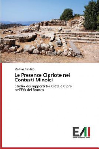 Book Presenze Cipriote nei Contesti Minoici Candito Martina