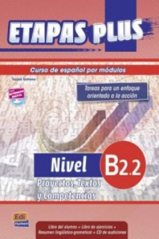 Könyv Etapas Plus B2.2 Berta Sarralde Vizuete