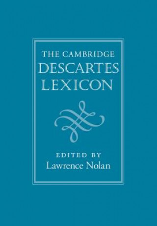 Libro Cambridge Descartes Lexicon Larry Nolan