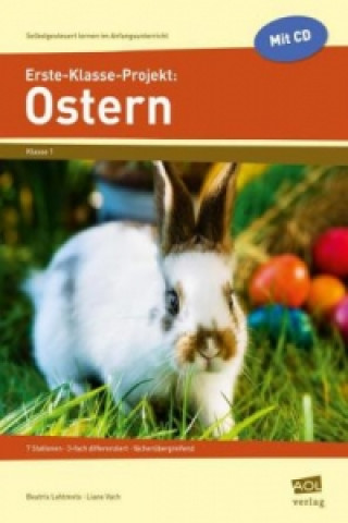 Buch Erste-Klasse-Projekt: Ostern, m. 1 CD-ROM Beatrix Lehtmets