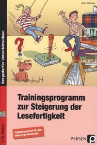 Kniha Trainingsprogramm Lesefertigkeit - Ergänzungsband, m. 1 CD-ROM Karin Hohmann
