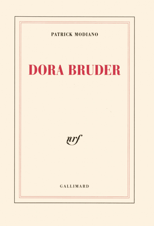 Knjiga Dora Bruder P Modiano