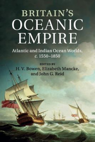 Carte Britain's Oceanic Empire H. V. Bowen