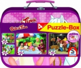 Joc / Jucărie Bibi & Tina, Puzzle-Box (Kinderpuzzle) 