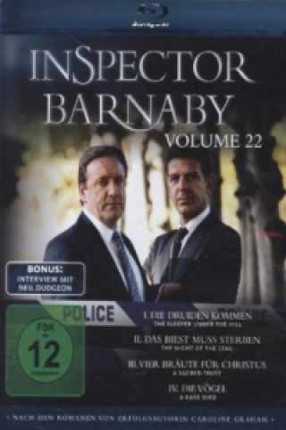 Video Inspector Barnaby. Vol.22, 2 Blu-rays Derek Bain