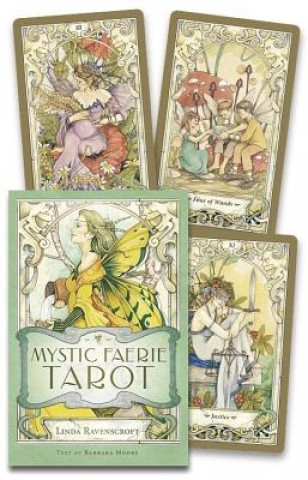 Materiale tipărite Mystic Faerie Tarot Deck Barbara Moore