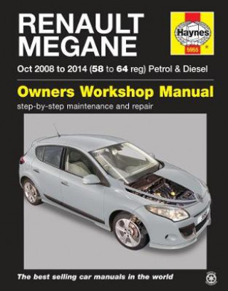 Książka Renault Megane (Oct '08-'14) 58 To 64 Mark Storey