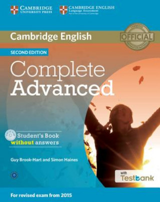 Książka Complete Advanced Student's Book without Answers with CD-ROM with Testbank Guy Brook Hart