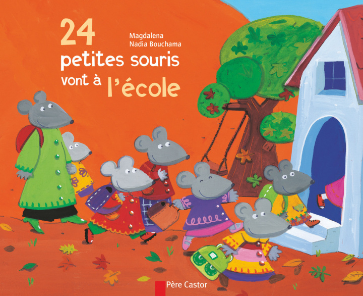 Kniha 24 petites souris vont a l'ecole 