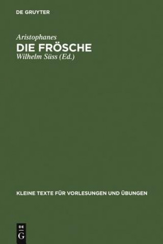 Knjiga Die Froesche Aristophanes