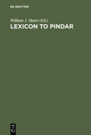 Książka Lexicon to Pindar William J. Slater