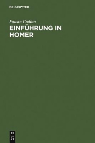 Buch Einfuhrung in Homer Fausto Codino