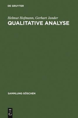 Książka Qualitative Analyse Hofmann