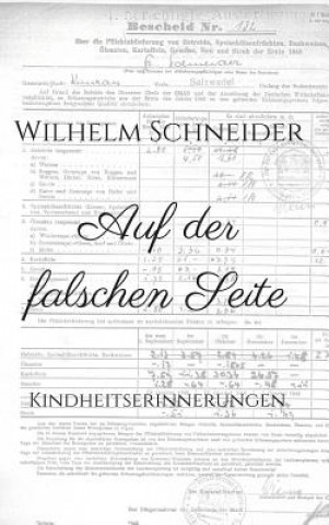 Kniha Auf der falschen Seite Schneider