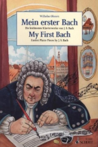 Nyomtatványok Mein erster Bach, Klavier / My First Bach, piano Johann Sebastian Bach