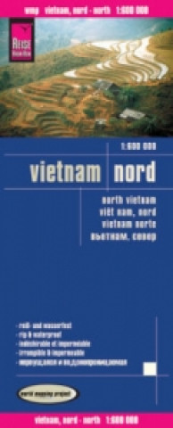 Nyomtatványok Reise Know-How Landkarte Vietnam Nord 
