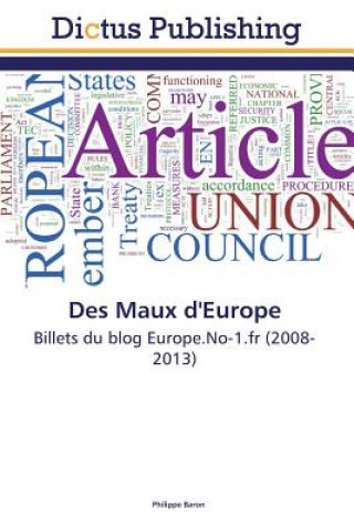 Könyv Des Maux d'Europe Baron-P