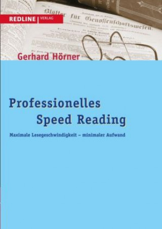 Книга Professionelles Speed Reading Gerhard Hörner
