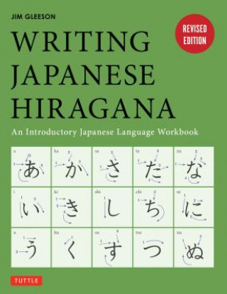 Kniha Writing Japanese Hiragana Jim Gleeson