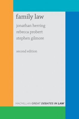 Kniha Great Debates in Family Law Jonathan Herring