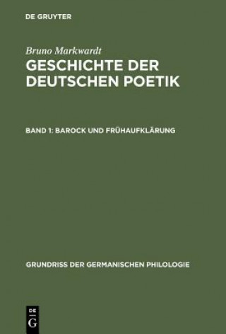 Книга Barock Und Fruhaufklarung Bruno Marckwardt