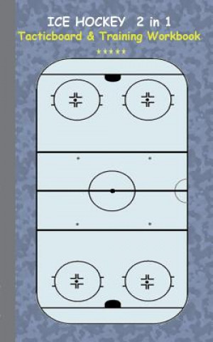 Book Ice Hockey 2 in 1 Tacticboard and Training Workbook Theo Von Taane
