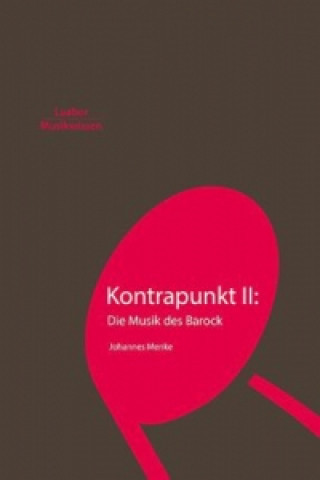 Kniha Kontrapunkt II. Bd.2 Johannes Menke