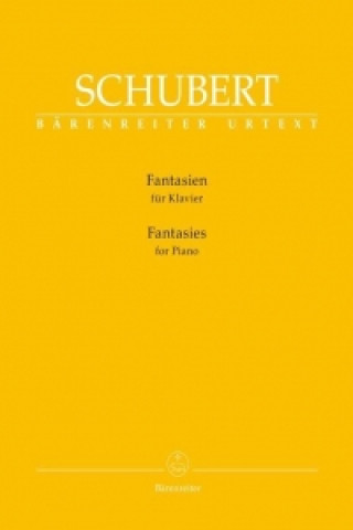 Kniha Fantasien für Klavier Franz Schubert