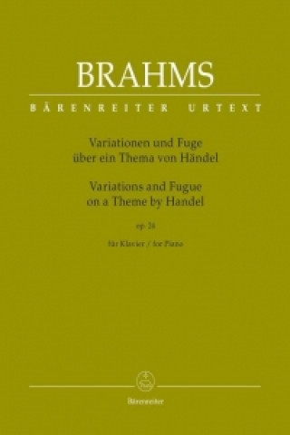 Nyomtatványok Variationen und Fuge über ein Thema von Händel op. 24 für Klavier Johannes Brahms