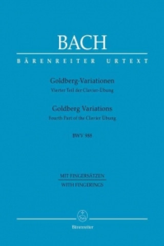 Nyomtatványok Goldberg-Variationen BWV 988 Johann Sebastian Bach