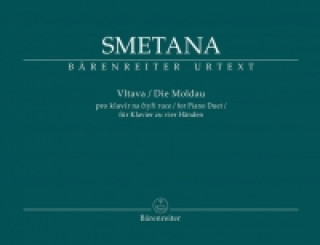 Книга Vltava pro klavír na čtyři ruce Bedrich Smetana