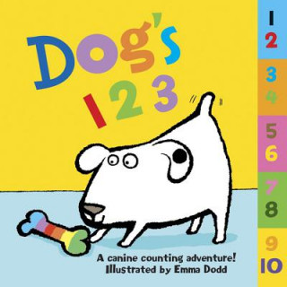 Книга Dog's 123 Emma Dodd