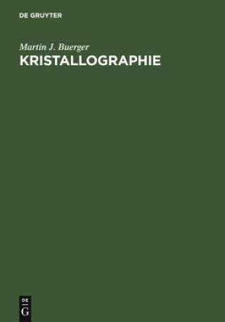 Kniha Kristallographie Martin J Buerger