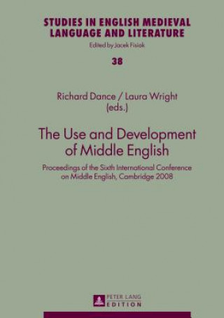 Könyv Use and Development of Middle English Richard Dance