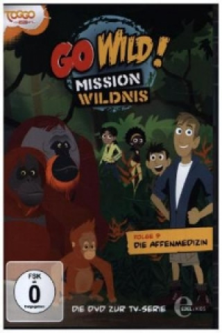 Видео Go Wild! - Mission Wildnis - Affenmedizin, 1 DVD Go Wild!-Mission Wildnis