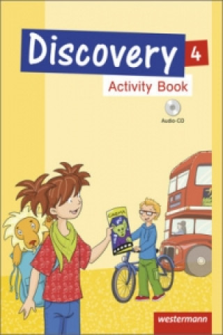 Kniha Discovery Activity Book 4 mit Audio-CD 