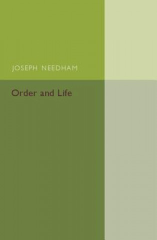 Carte Order and Life Joseph Needham