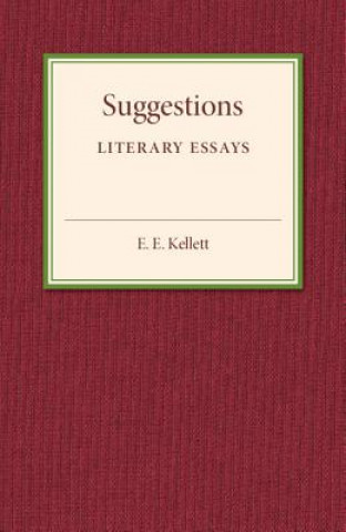 Knjiga Suggestions E. E. Kellett