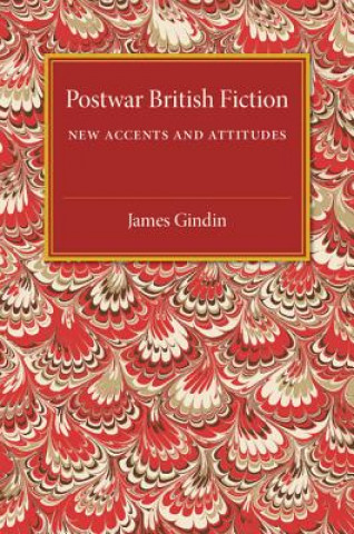 Książka Postwar British Fiction James Gindin