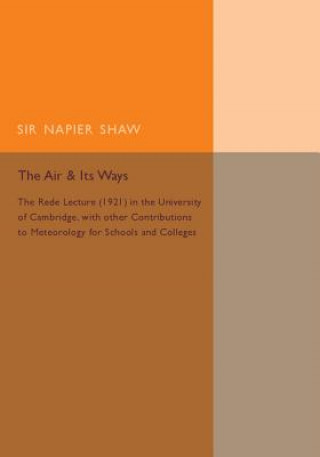 Könyv Air and its Ways Napier Shaw