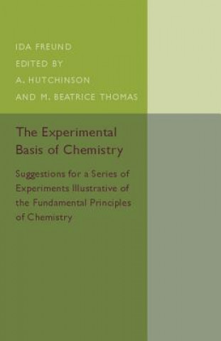 Carte Experimental Basis of Chemistry Ida Freund