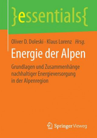 Carte Energie Der Alpen Oliver D. Doleski